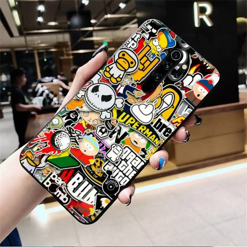 Чехол CUTEWANAN для Redmi Note 8 8A 8T 7 6 6A 5 5A 4 4X 4A Go Pro мягкий черный чехол телефона | Мобильные