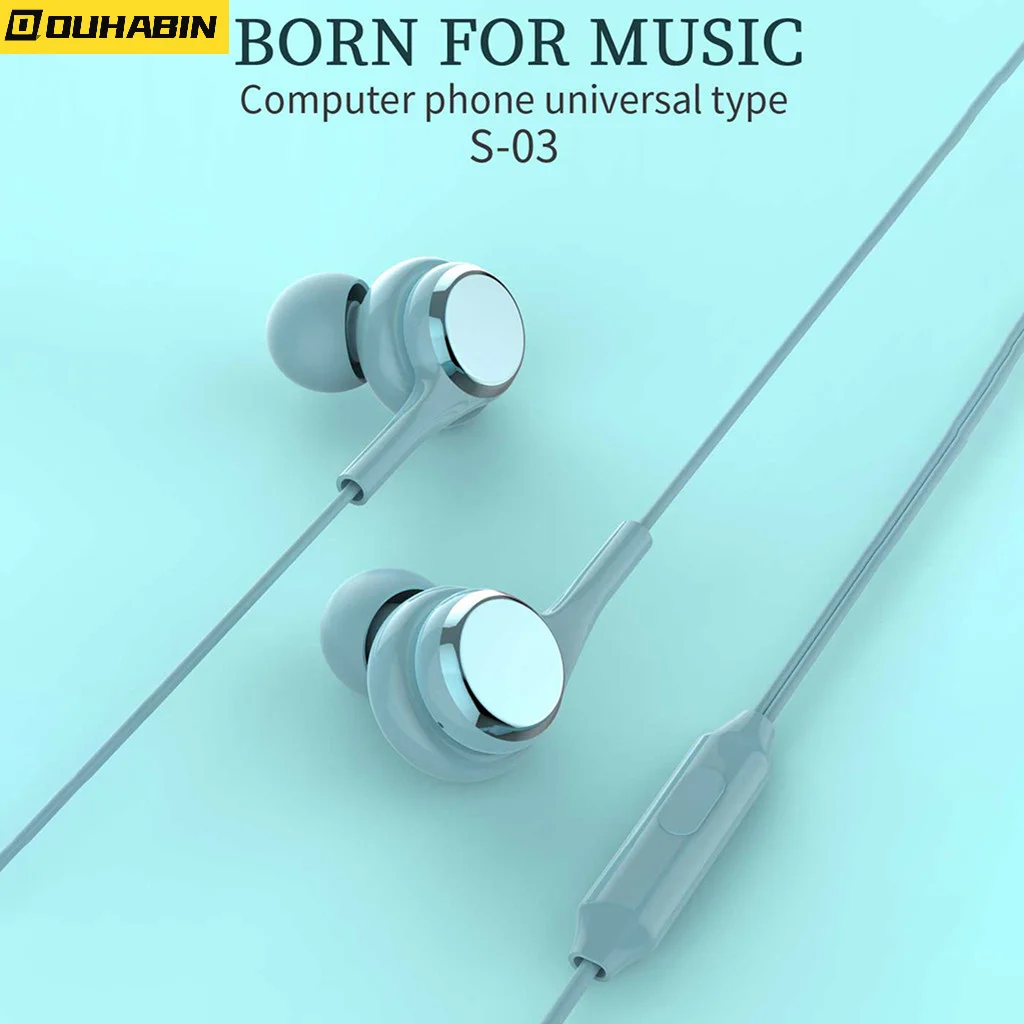 Удобные проводные наушники вкладыши 3 5 мм гарнитура с микрофоном и дистанционным