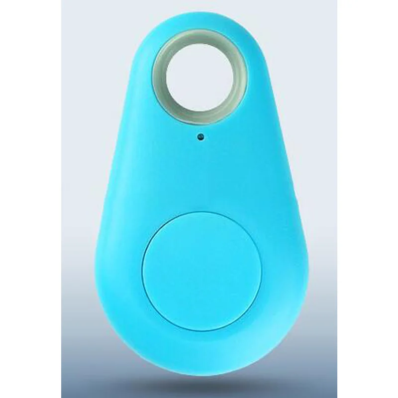 Интеллектуальное bluetooth-устройство против потери мелких объектов двусторонний смарт-держатель для ключей для поиска вещей - Цвет: Синий