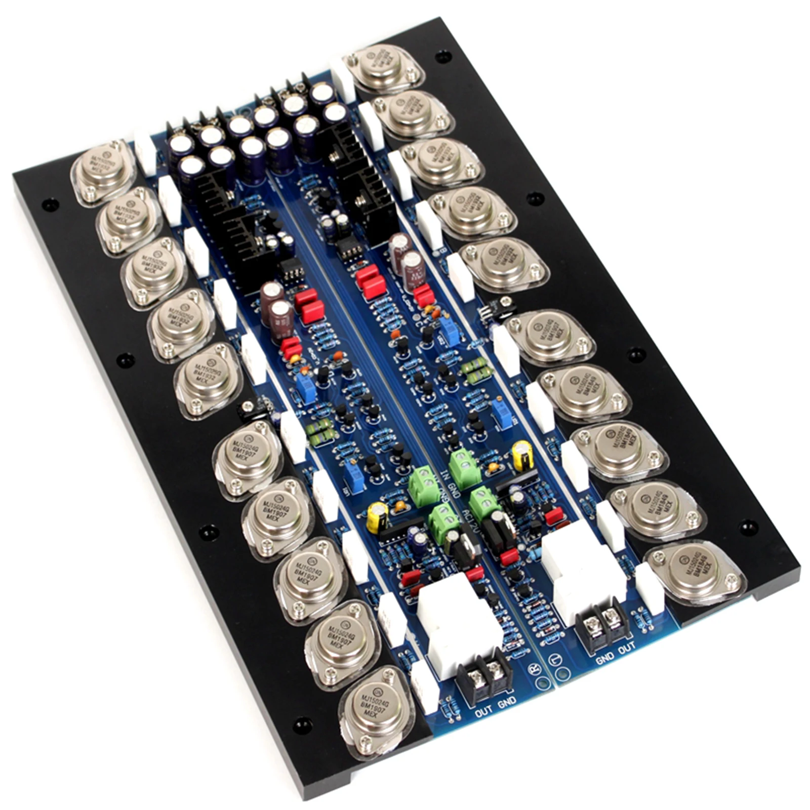 Одна пара E505 300 Вт MJ15024G/MJ15025G 2SA1930/2SC5171 высокая мощность Hi-Fi Золотая трубка чистая