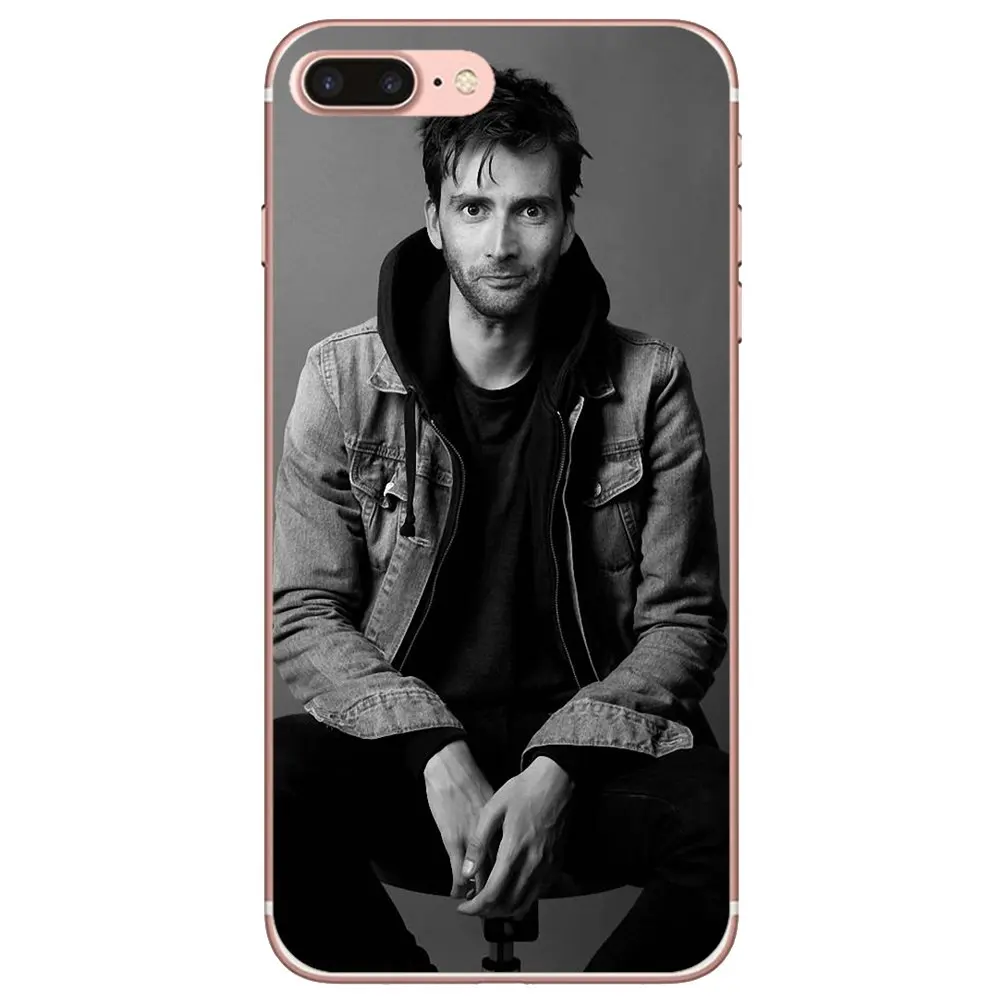 Для iPhone 10 11 12 13 Mini Pro 4S SE 5C 6 6S 7 8 X XR XS Plus Max 2020 Tardis Доктор Кто с Дэвидом Теннант чехлы