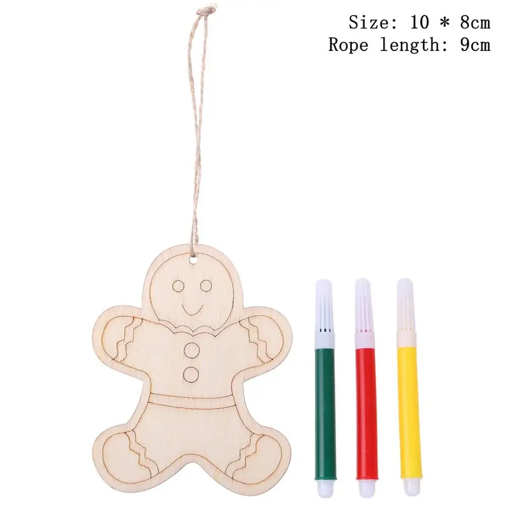 Xmas Pendant 1 Taoup Счастливого Рождества светодиодный свет Подвески Висячие украшения Рождественская Украшение стола для дома Рождественские Санта Клаус огни снеговик - Цвет: Xmas Pendant 1