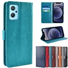 Чехол-кошелек с отделением для карт, флип-чехол для Realme 9i, чехол для OPPO Realme 9i, чехол для Realme 9i, 9 i, i9, мягкий чехол из ТПУ 6,6 дюйма