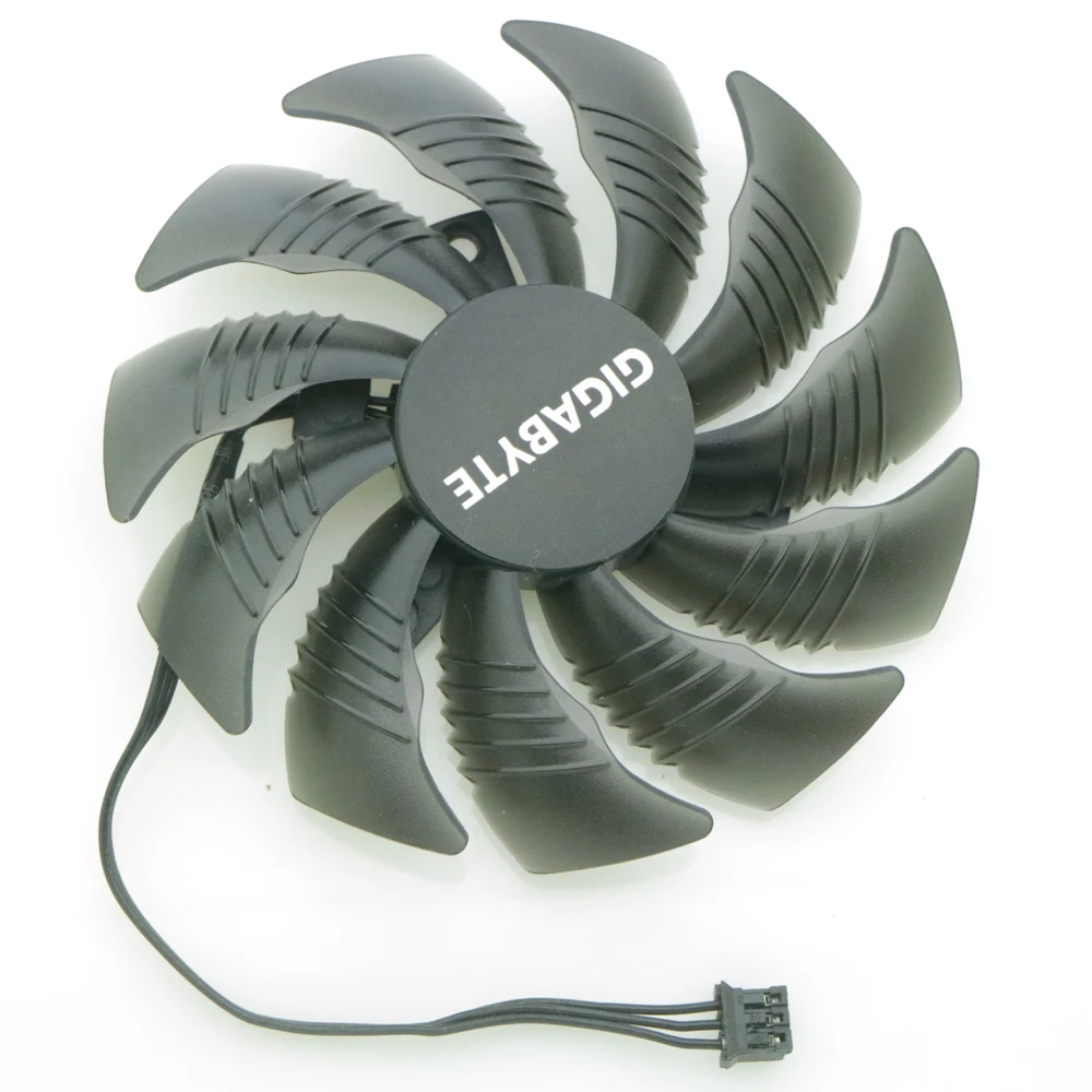 Бесплатная доставка T129215SU DC12V 0.50A 85 мм для Gigabyte GTX950 GTX1050 RX550 RX560 вентилятор