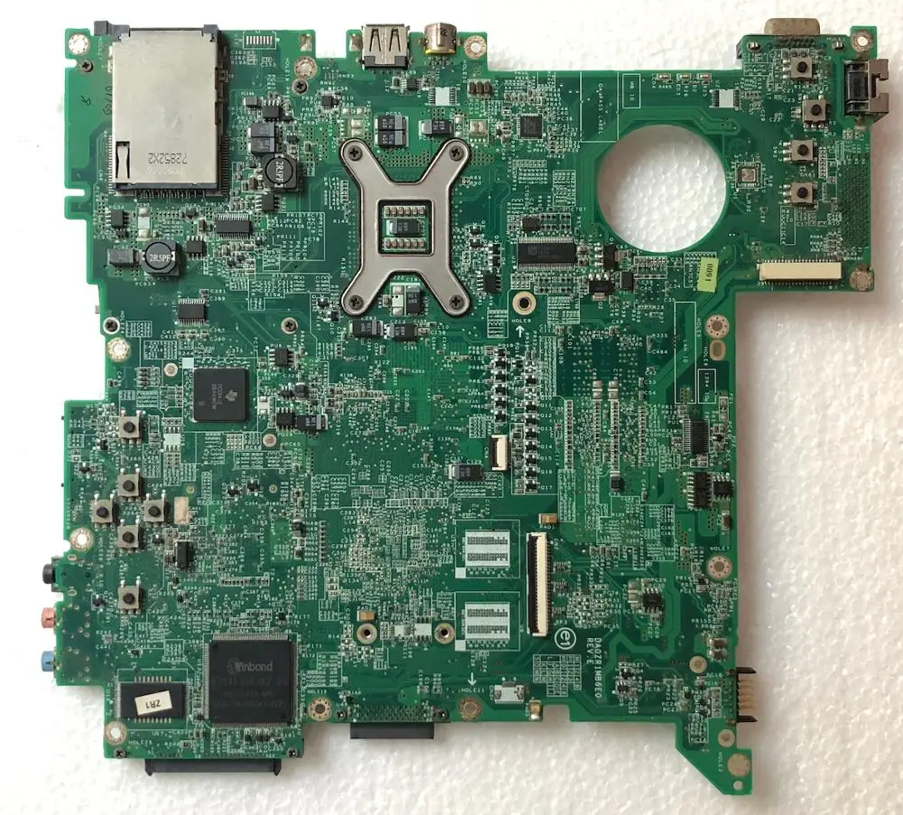 Материнская плата DA0ZR1MB6E0 для ноутбука ACER 3680 5570 5580 5583 100% тестирование полностью