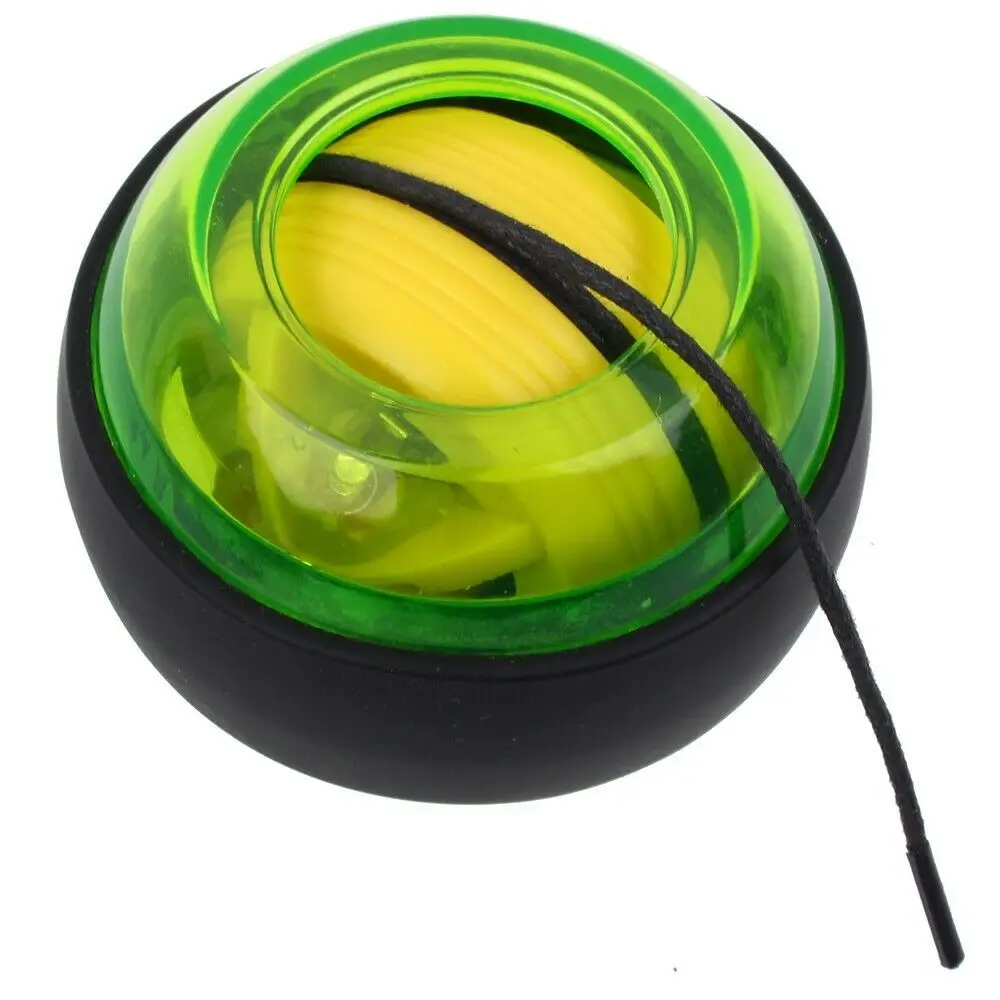 Радужный светодиодный мяч для мышц тренажер запястья расслабляющий гироскоп