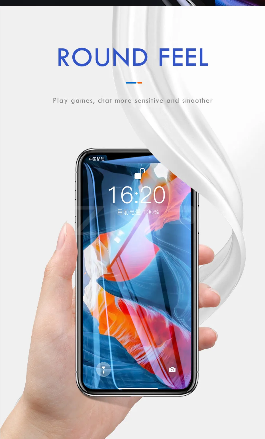 ZNP 200D Защитное стекло для iPhone 7 8 6 6S Plus X XS Max XR Защитная пленка для экрана для iPhone 11 Pro Max закаленное стекло
