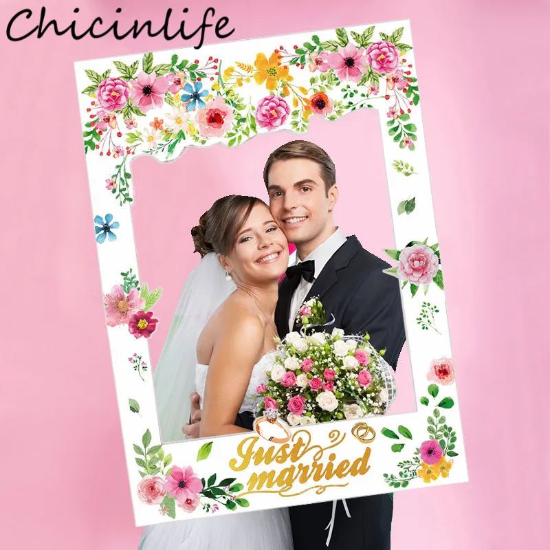 Chicinlife 1 шт. только что Свадебная фотокамера рамка реквизит свадебное украшение
