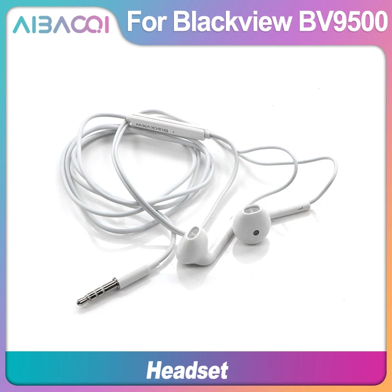 Оригинальные наушники гарнитура для Blackview BV9600 Pro/BV9700 Pro/BV6000/BV9000 Pro/BV8000/BV7000/BV5800/BV6100/BV5000/BV9500 Pro - Цвет: For BV9500 Pro