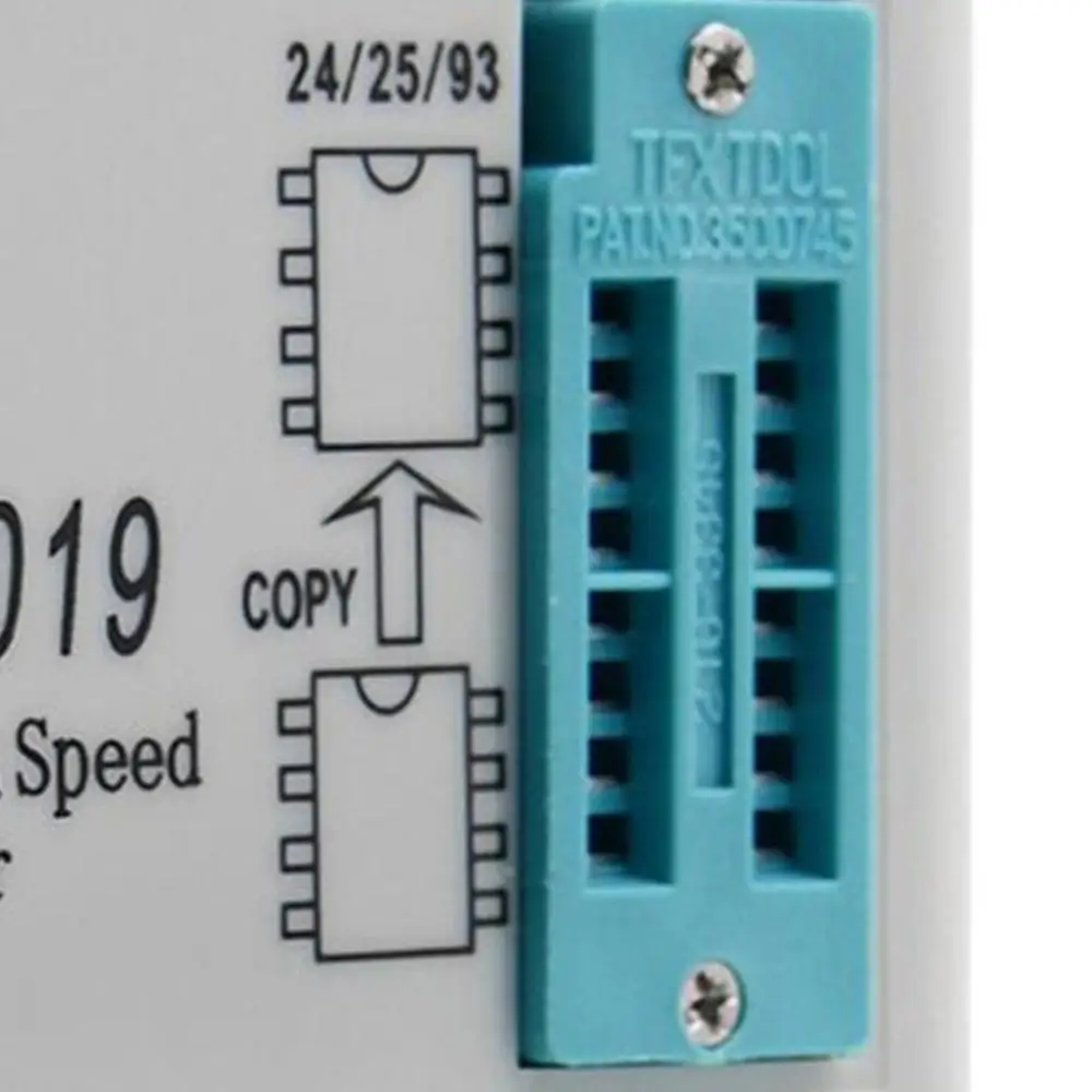 Прочный EZP2019 высокоскоростной USB SPI программатор поддержка 24 25 93 флэш-память EEPROM bios белый