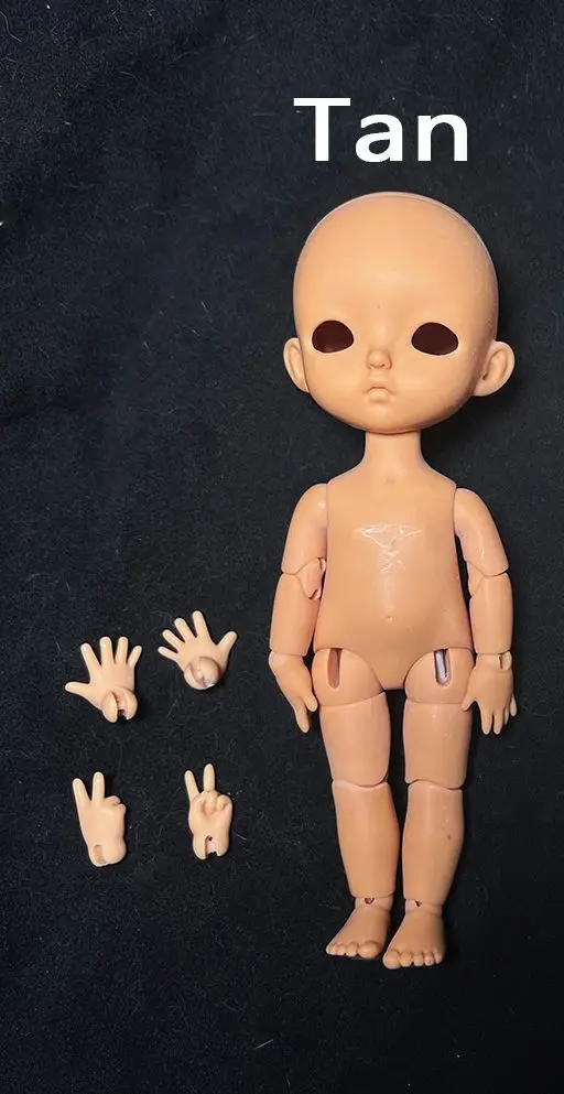 GaoshunBJD 1/8 Joy желтая кукла форма для тела из смолы девочек и мальчиков