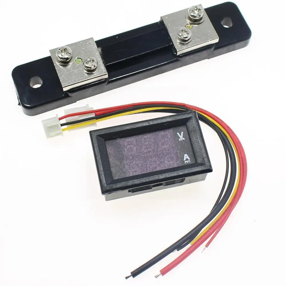 

Цифровой мини-Вольтметр Амперметр постоянного тока 100 в 10 А Панель Ампер автоматический измеритель напряжения индикатор напряжения 0,56 "дво...