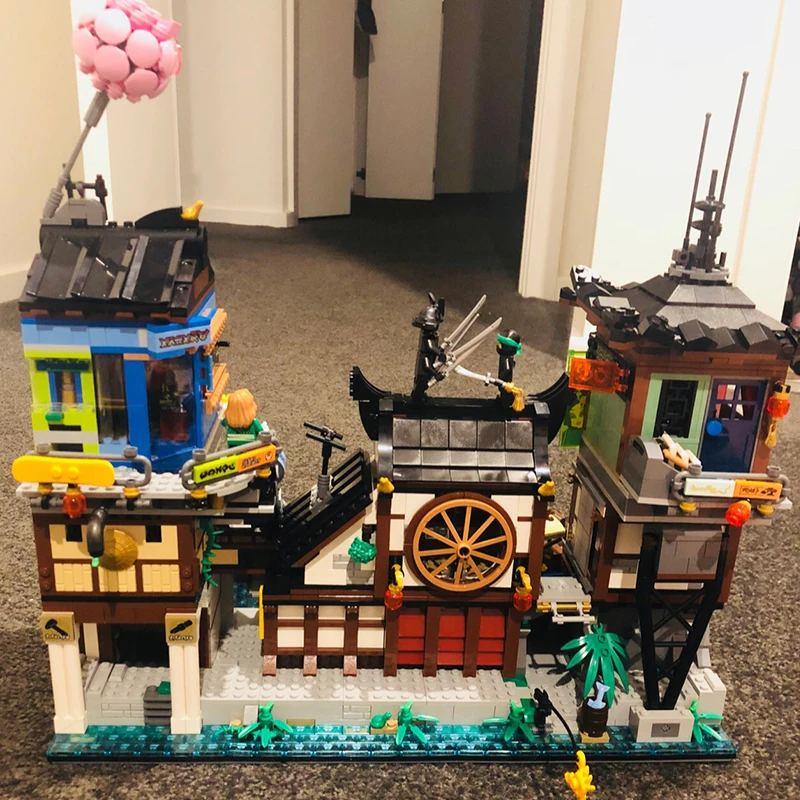06066 Ninjago City Masters of Spinjitzu строительные блоки кирпичи игрушки Совместимые 70620 подарки