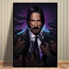 Фигурка из фильма, Картина на холсте, картины Джон фитиль, настенные художественные принты и Плакаты для гостиной, современное домашнее настенное искусство, Декор