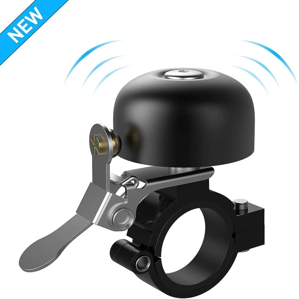 Велосипедный звонок в стиле ретро громкий четкий звук мини классический