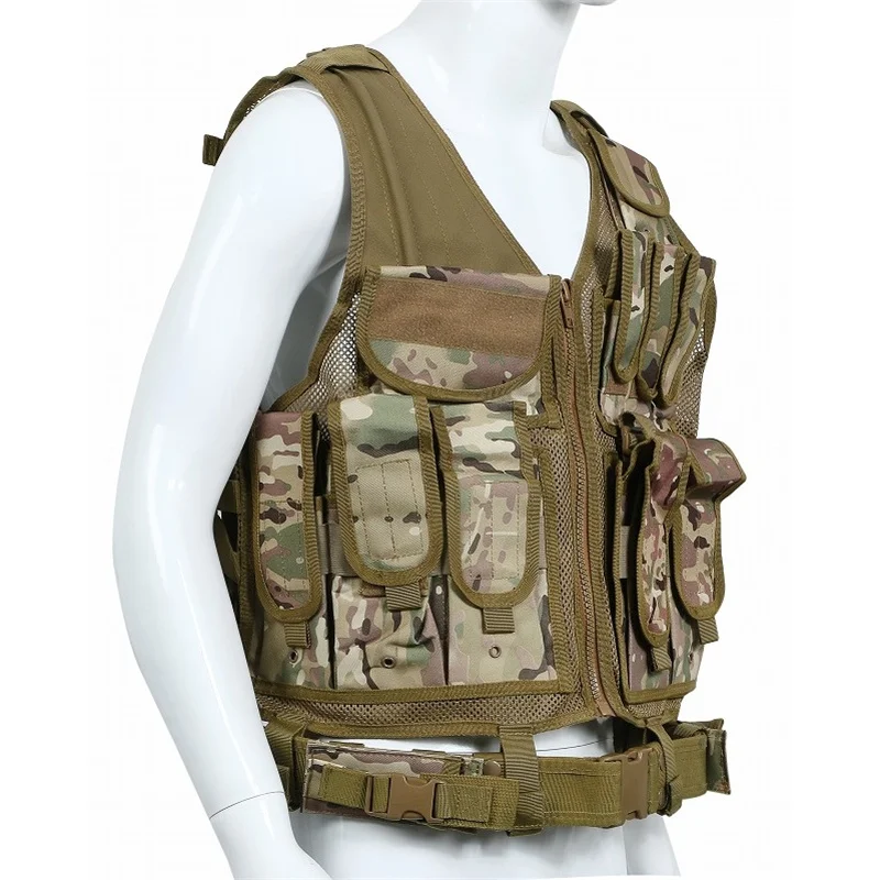 

Military Tactical Molle Vest Plate Carrier Swat Police Body Armor Army Paintball Equipment Shooting Hunting Airsoft Combat Vests