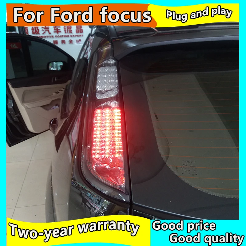 Автостайлинг для Ford focus 2005-2013 Фокус задний фонарь s светодиодный определенный