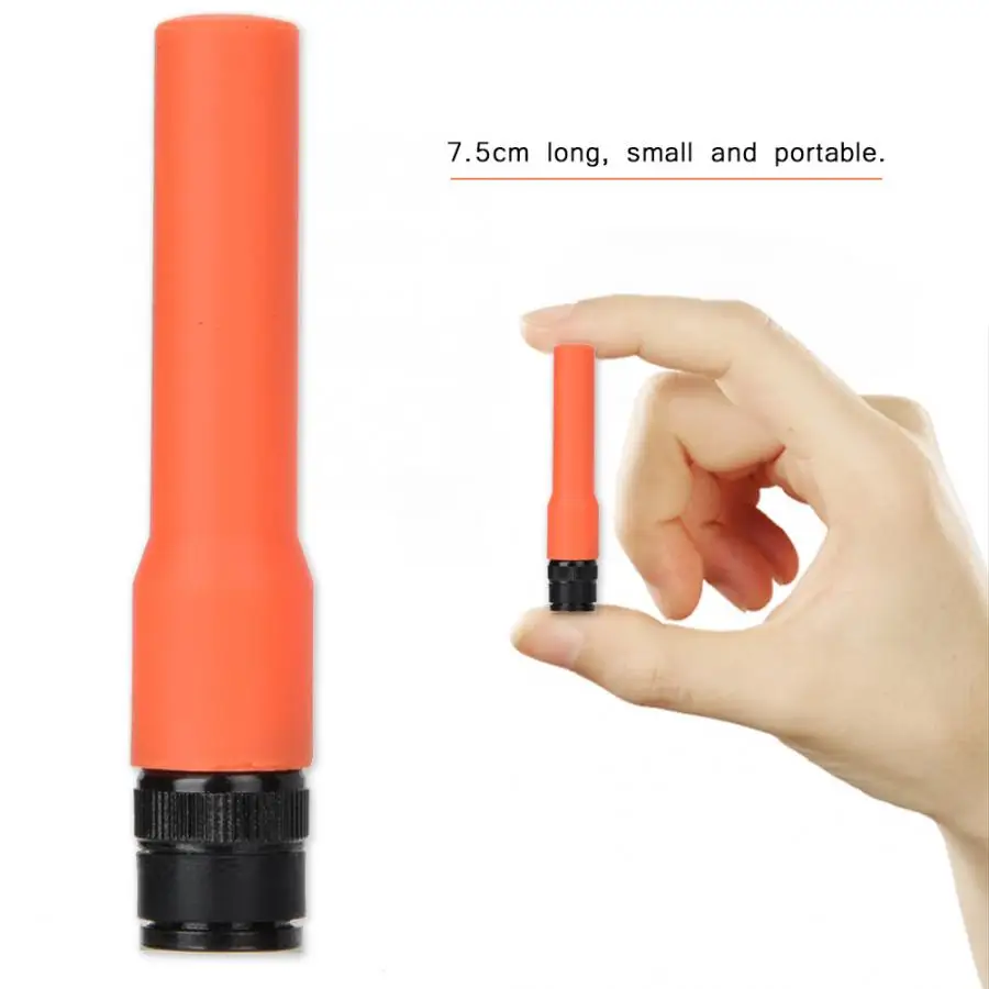 Черный с высоким коэффициентом усиления BNC Male двухдиапазонная антенна 144/433MHz для