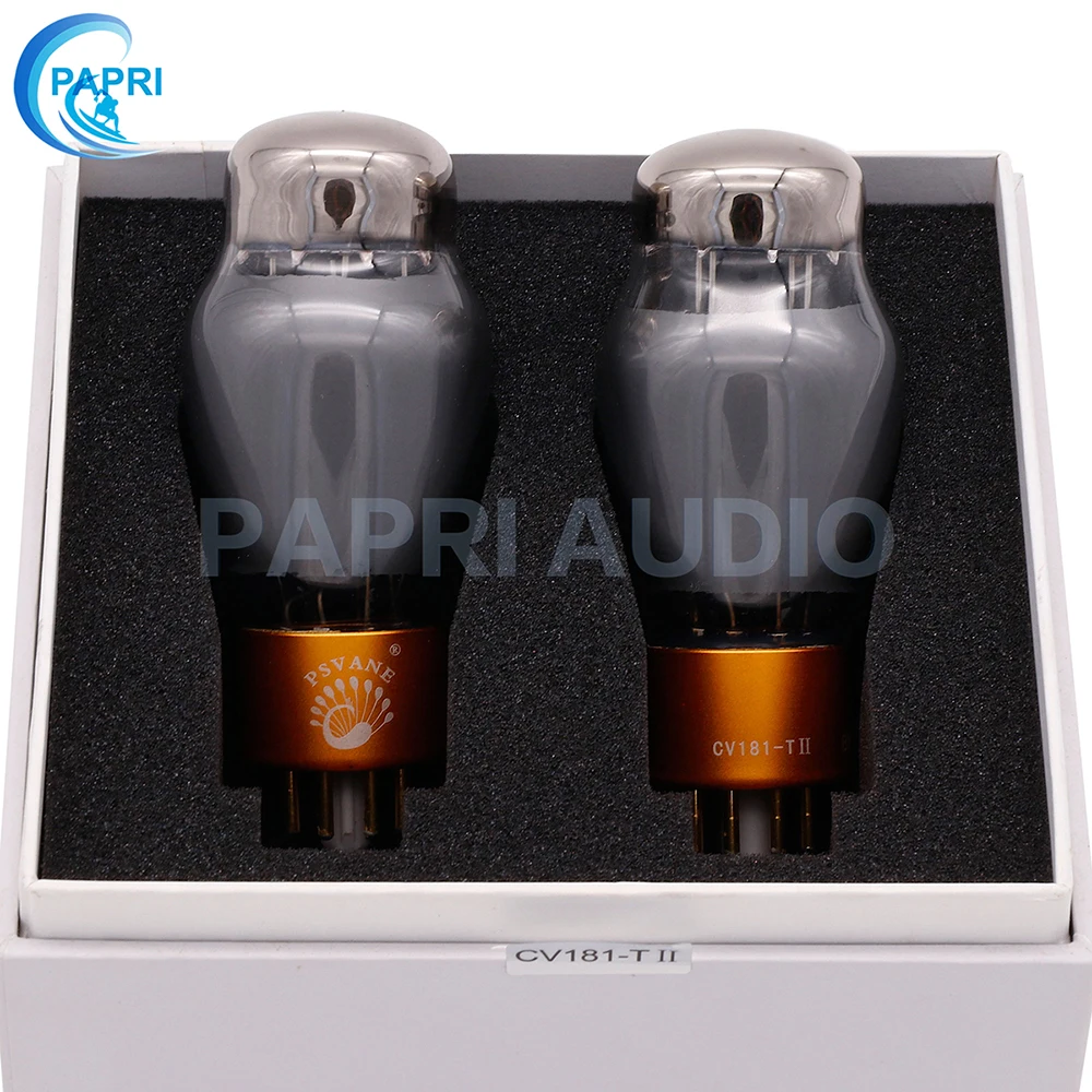 PAPRI PSVANE пары двойных ламп для вакуумной лампы Mark II Замена CV181 6SN7 6N8P винтажный Hi Fi