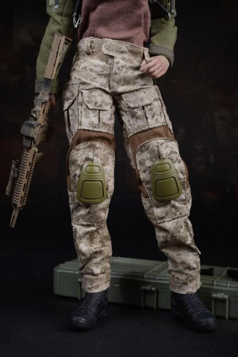 

1:6 Scale Female Girl Action Figure Accessories US Navy Seals Combat Camouflage Suit Clothes For 12'' Seamless Model Toys Doll