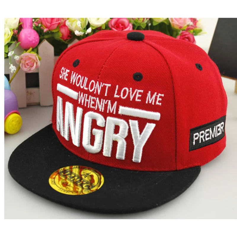 Бейсболка для мальчиков и девочек в стиле хип-хоп |