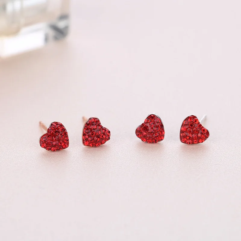 Серьги женские из серебра 925 пробы с кристаллами | Украшения и аксессуары