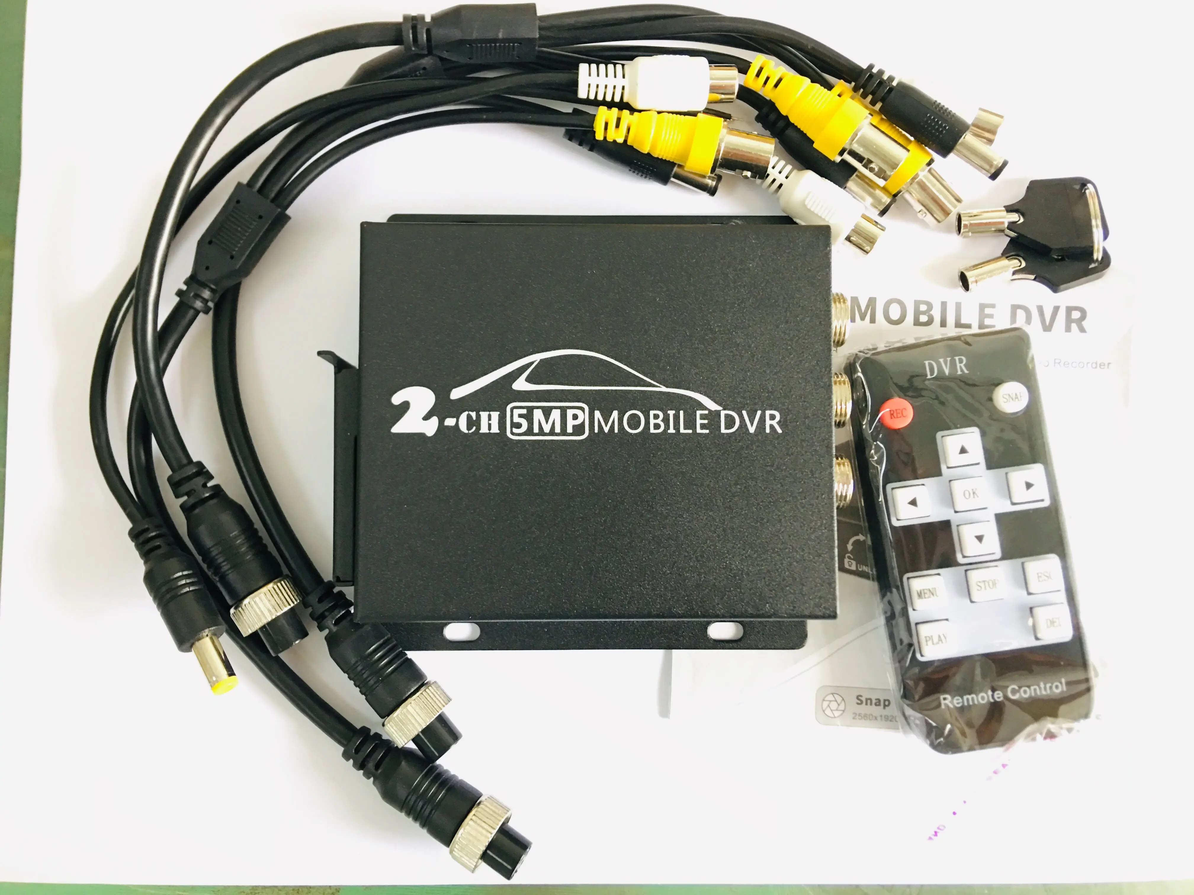 2CH HD Мобильная SD карта DVR двойная хранения Поддержка CVBS/AHD1080P 5.0MP Запись|Система
