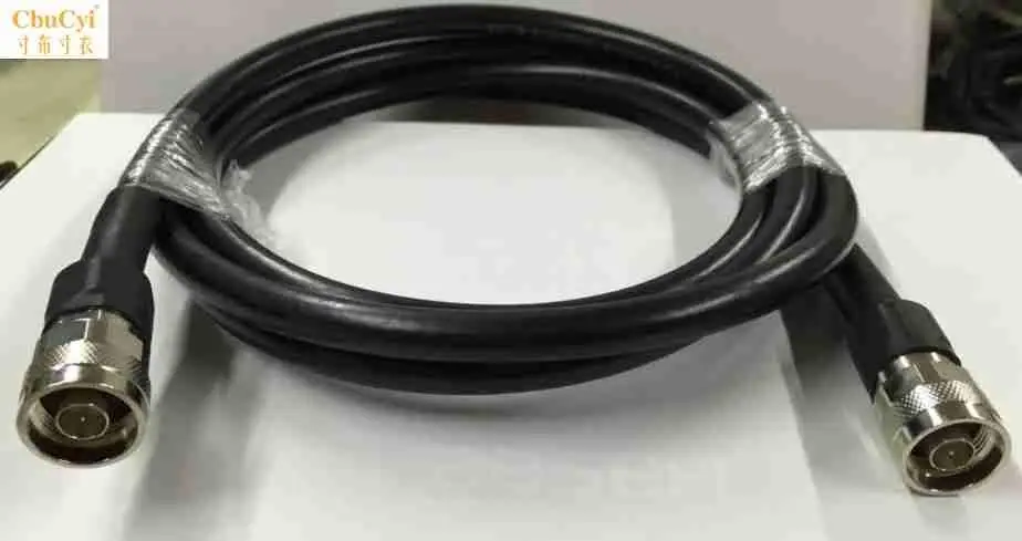 

0.5-50m n revolution n male internal screw internal needle 50-7d low loss feeder 2.4g and 5.8g