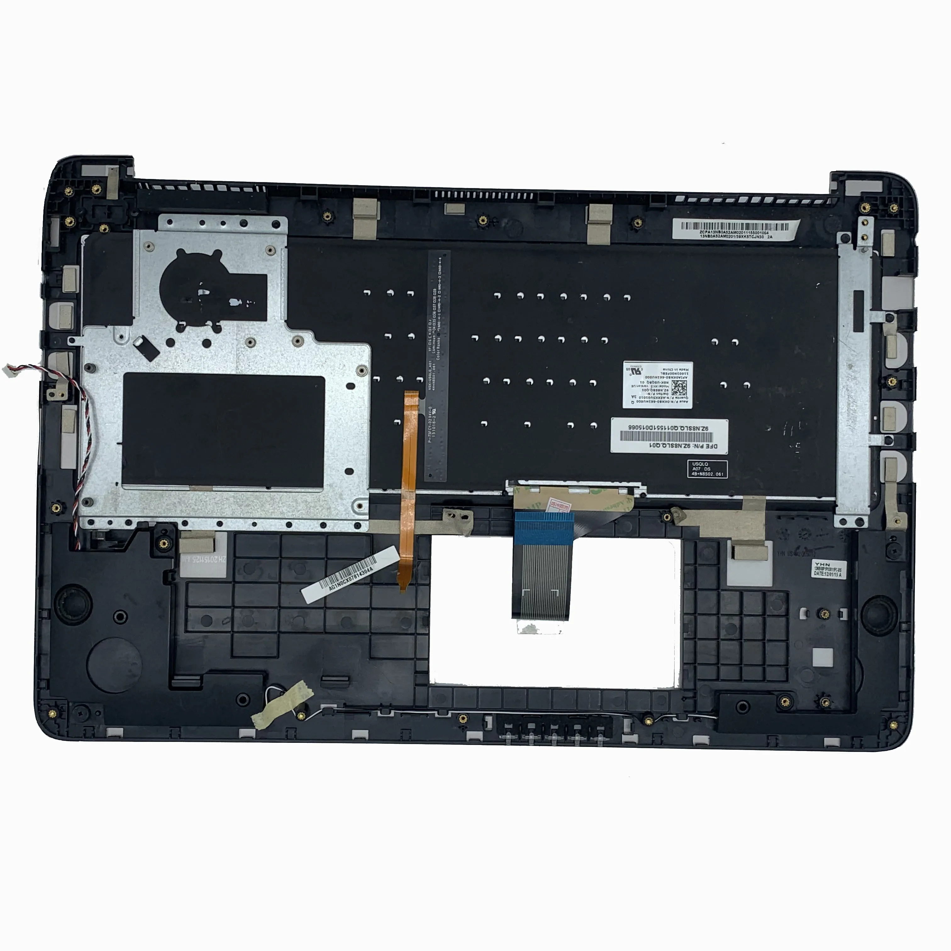 Клавиатура для ноутбука Asus K501 UW K501UB K501UX K501LB K501U US клавиатуры C покрытие Упор рук
