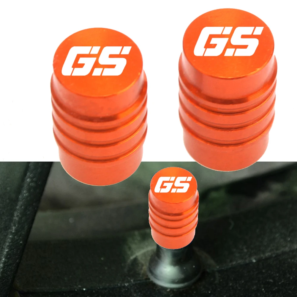 С логотипом GS мотоцикла CNC алюминиевые аксессуары крышки стержня вентиля шины