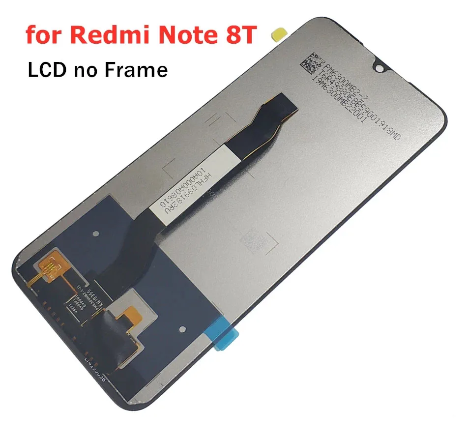 6 3 &quotЖК-дисплей для Xiaomi Redmi Note 8T ЖК-дисплей сенсорный экран дигитайзер с рамкой redmi