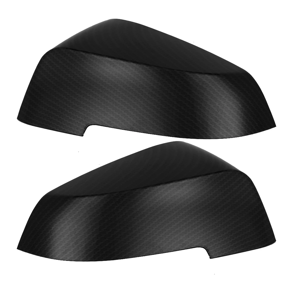Углеродное волокно стиль L/R крышка заднего вида дверь крыло зеркало протектор