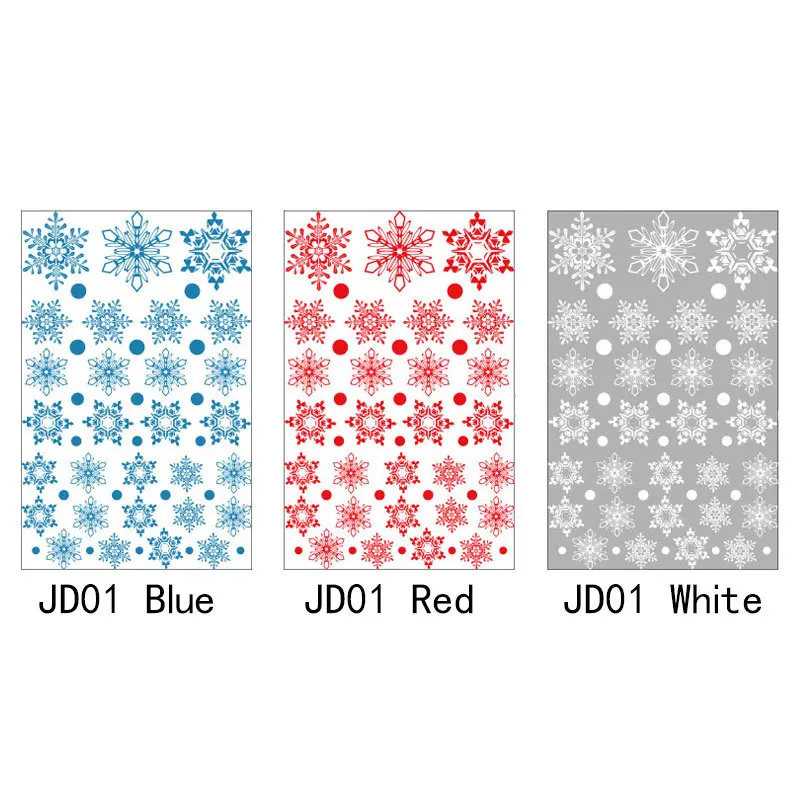 DIY рождественская Наклейка на стену Рождество Снежинка спальня гостиная Съемная