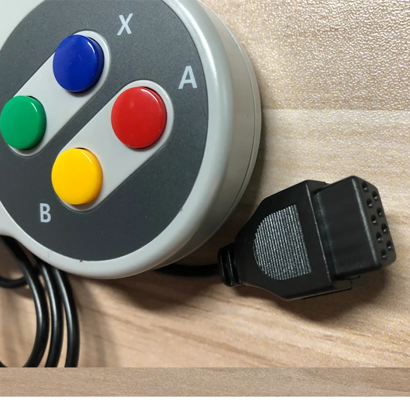 Игровой джойстик для NES/SNES/SFC Bit игровая консоль COOLBABY 9pin HD 621 контроллера 821 |