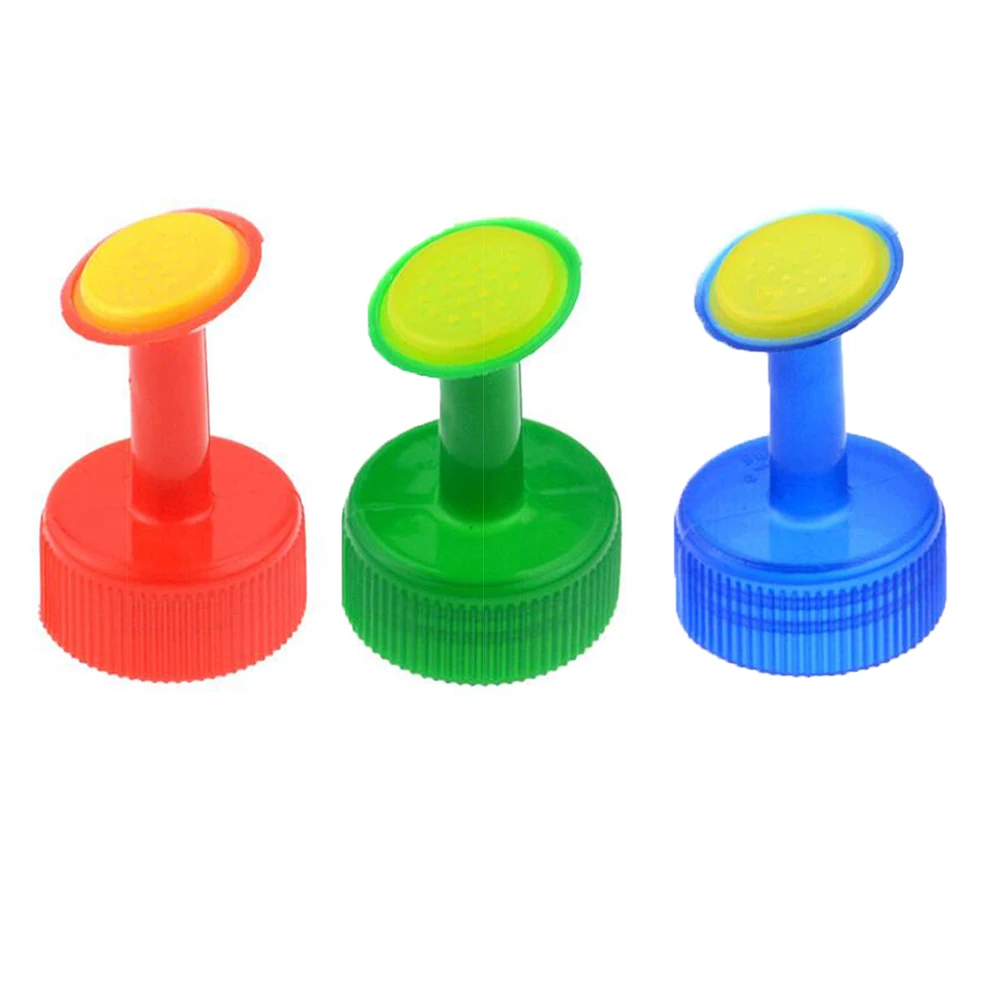 

3pcs/lot Gardening Plant Watering Attachment Spray-head Soft Drink Bottle Water Can Top Waterers Seedling Irrigation Equipment