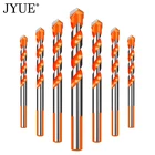 Профессиональное многофункциональное сверло для сверления стекла, бетона, керамической плитки, металла и т. д. набор сверл 6  8  10  12 мм