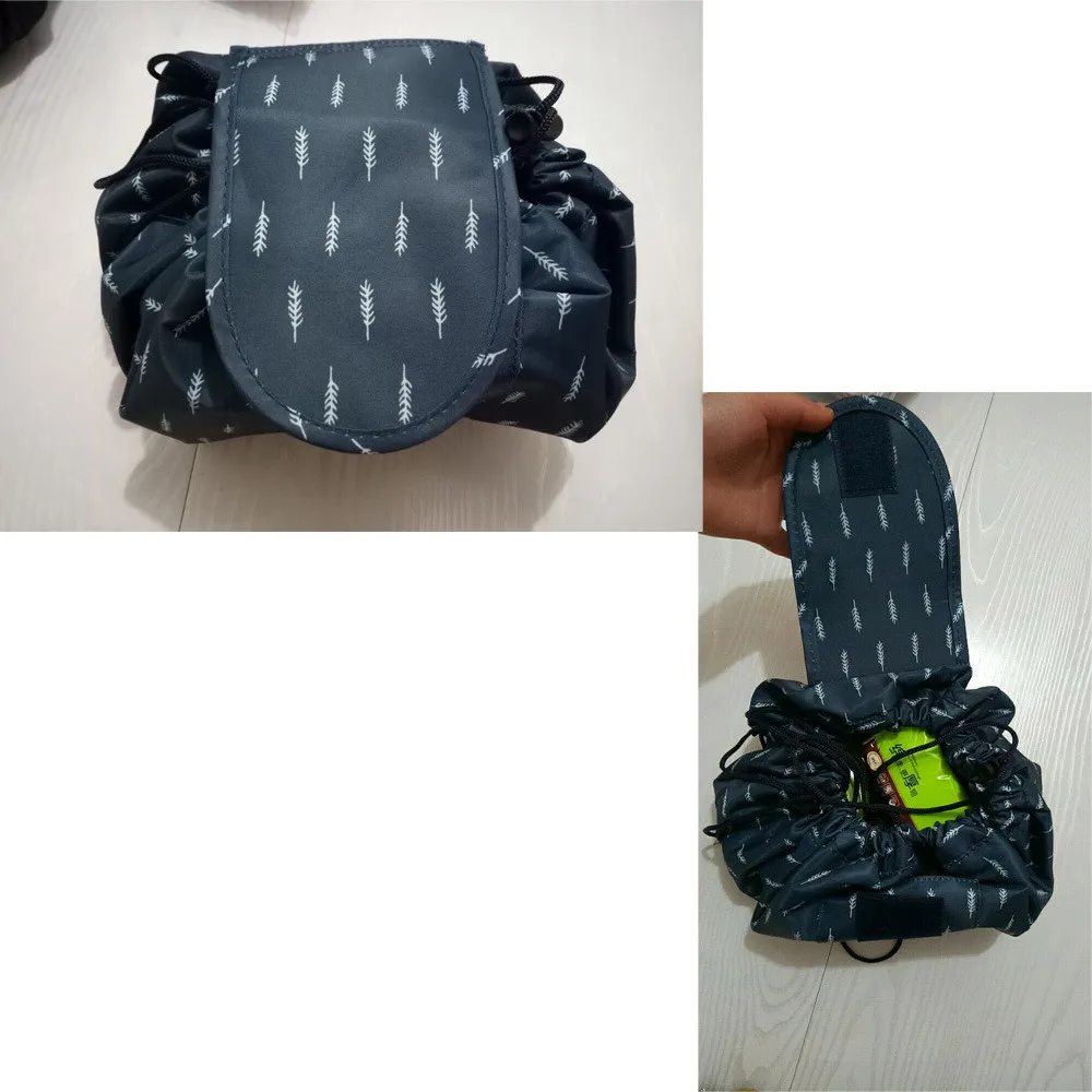 Для женщин Путешествия Фламинго Макияж косметичка с кулиской органайзер для