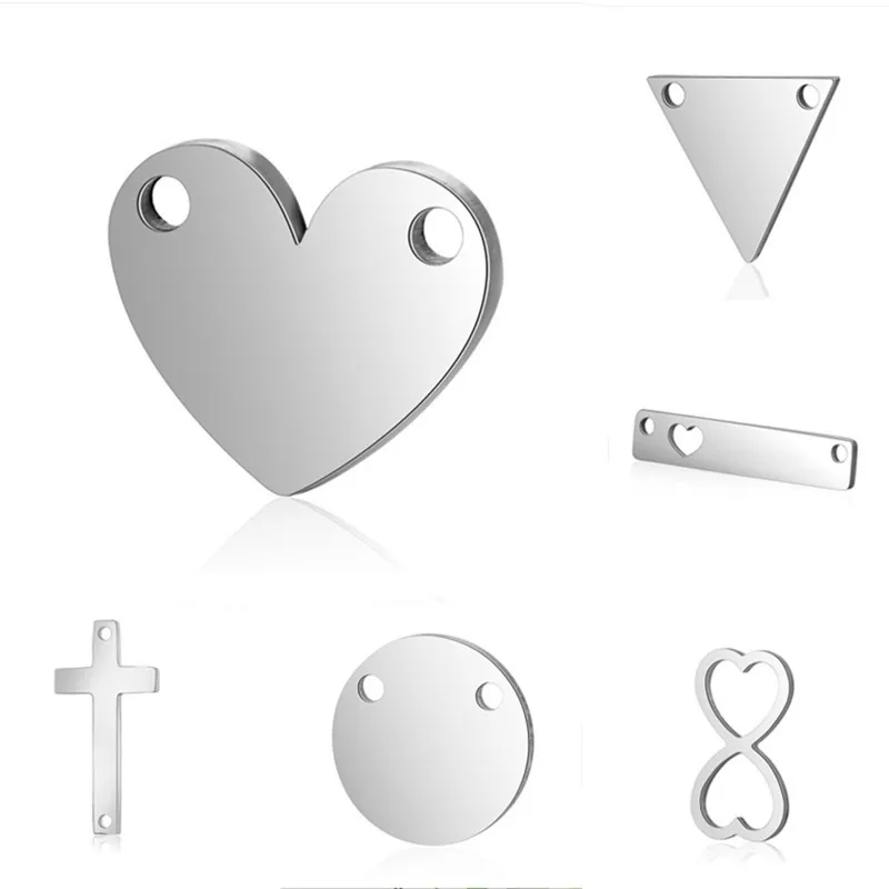 5 шт./лот Подвеска из нержавеющей стали в виде креста | Украшения и аксессуары
