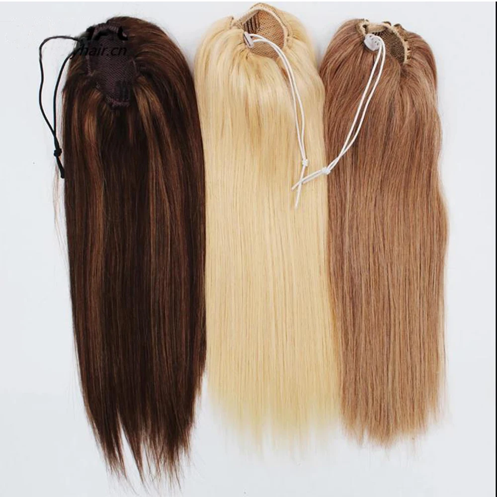 Hot Selling Trade Assurance Unprocessed Wholesale 100% Human Hair Ponytail