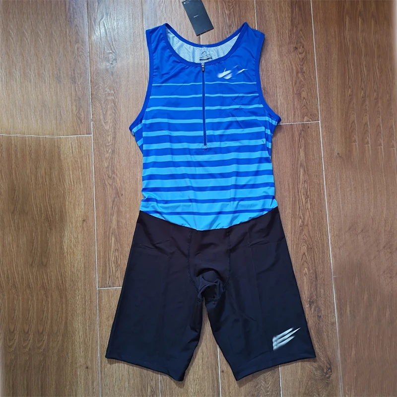 Мужской трико в полоску для быстрого бега Бриллиантовой лиги тренировочные