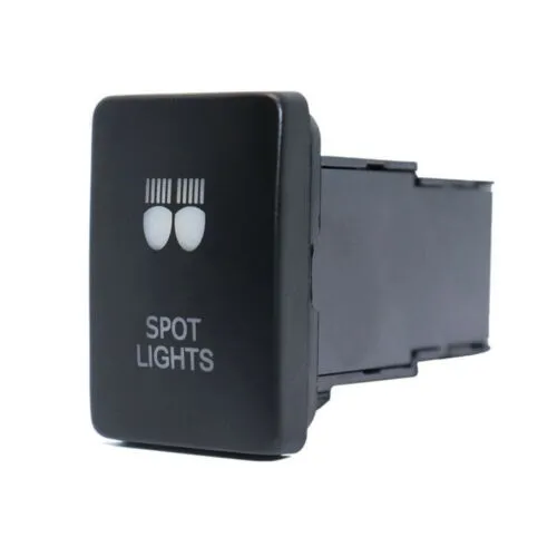 

ON-OFF Blue SPOT LIGHTS Push Button Accessories For Toyota Tacoma Hilux RAV4 Practical