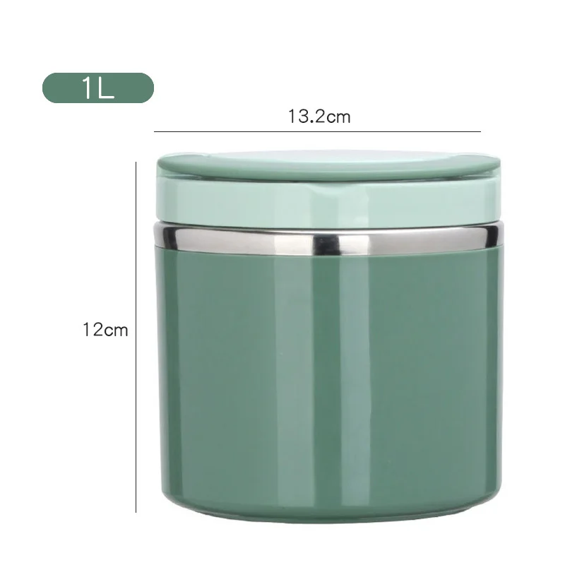 630ml/1000ml Food Thermos Jar Portable Boxes Insulated Lunch Box Stainless Steel Container Tumbler BPA Free | Дом и сад