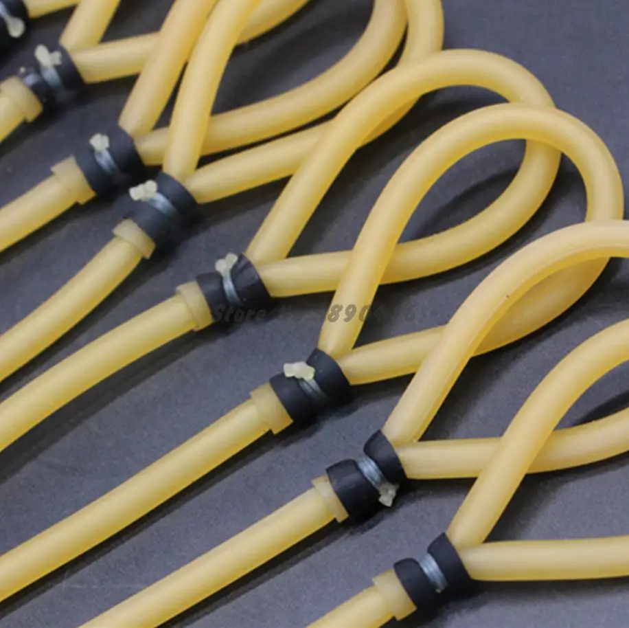 

5 pcs of traditional fish shooting rubber band group four drag two 3060, 2050 traditional bow and arrow to catch fish