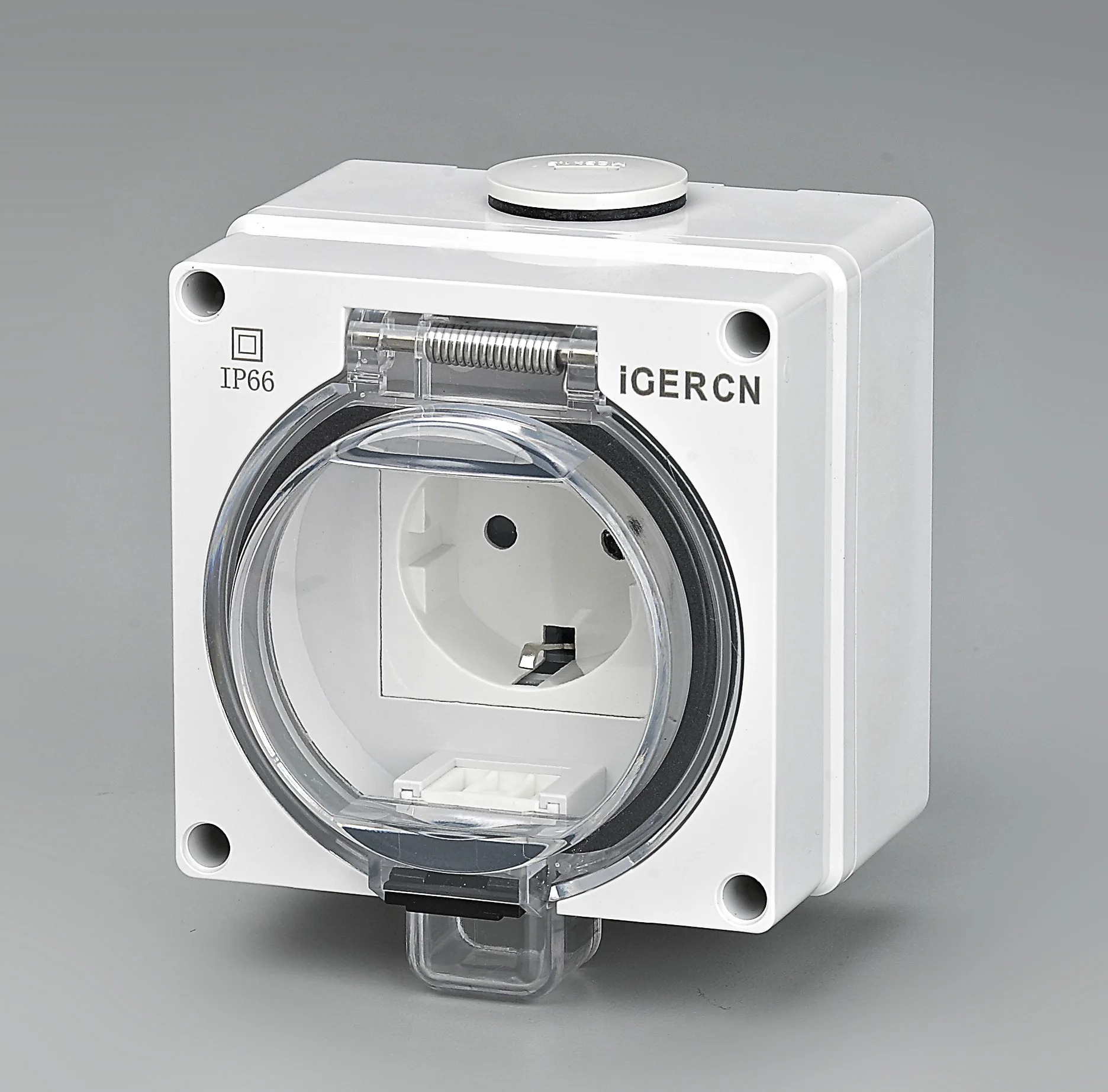 Уличная Водонепроницаемая настенная розетка IGERCN IP66 чрезвычайно Безопасная