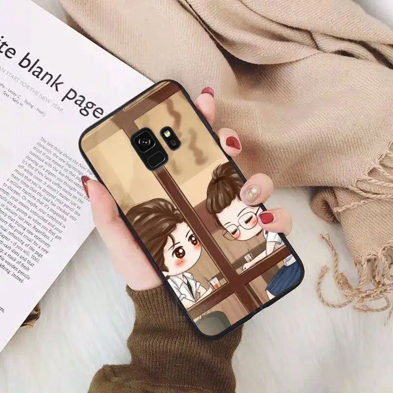 

cartoon couple Phone Case For Samsung Galaxy S5 S6 S7 S8 S9 S10 S10e S20 edge plus lite