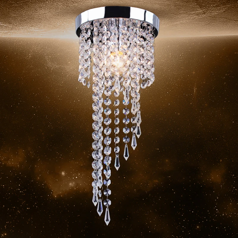 LED Crystal Chandelier Lights leɽ Lamp For Living Room Cristal Lustre Chandeliers Lighting Pendant Hanging Ceiling Fixtures | Лампы и
