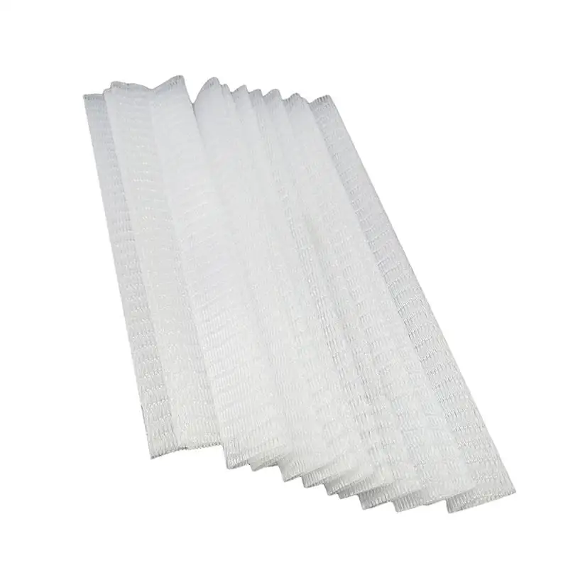 100pcs Кисти для макияжа сетевой протектор защита эластичная сетка красота Косметическая Кисть для макияжа ручка Обложка - Handle Color: 100pcs