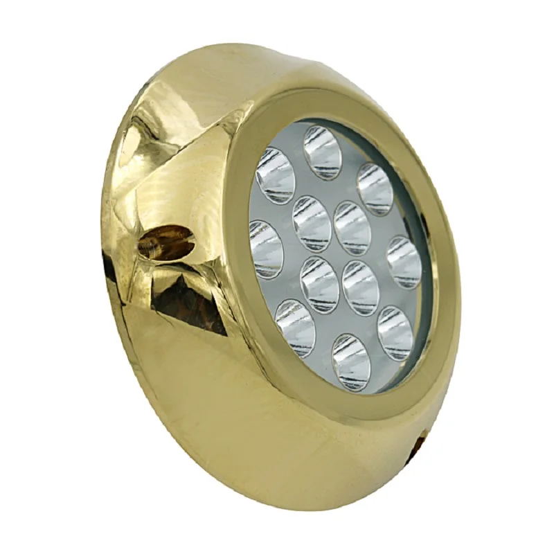 DC24V 120 Вт высокой мощности Мощность холодный белый бронзовый лодки морские