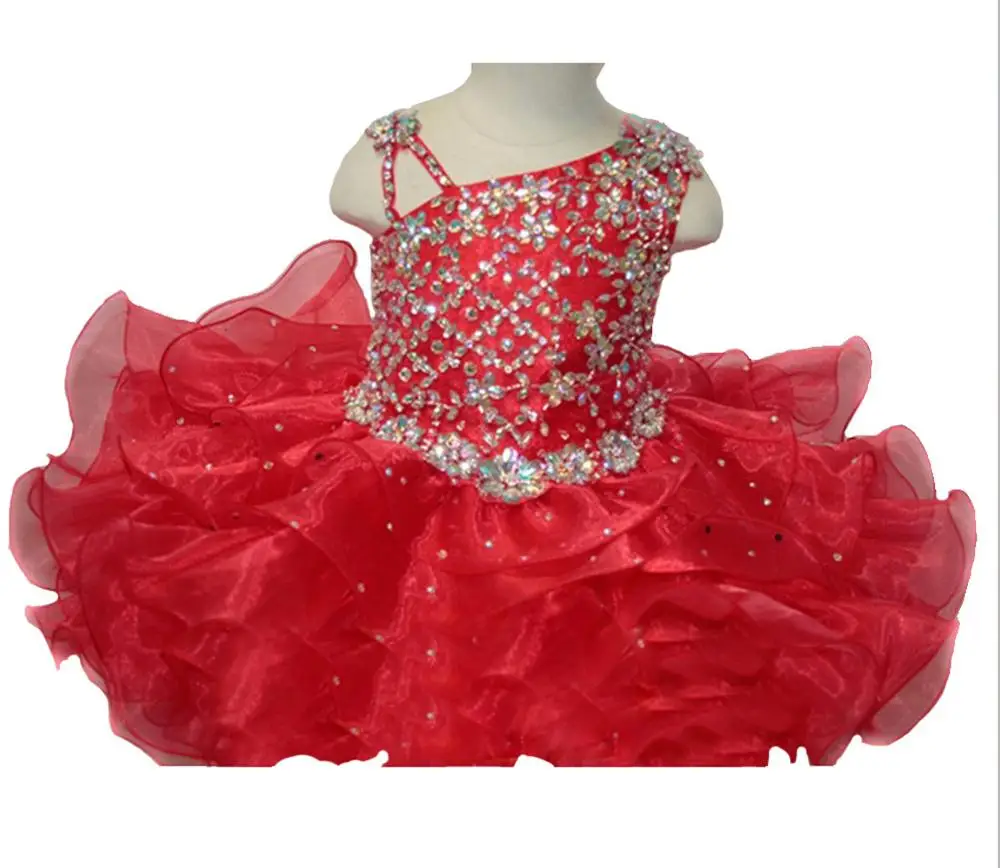 Новинка 2020 короткие платья с бисером для маленьких девочек малышей родителей и