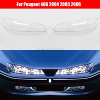 headlamp cover for peugeot 406 2004 2005 2006 car headlight lens replacement auto shell